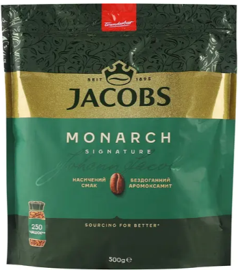 Кава розчинна Jacobs Monarch 500 г